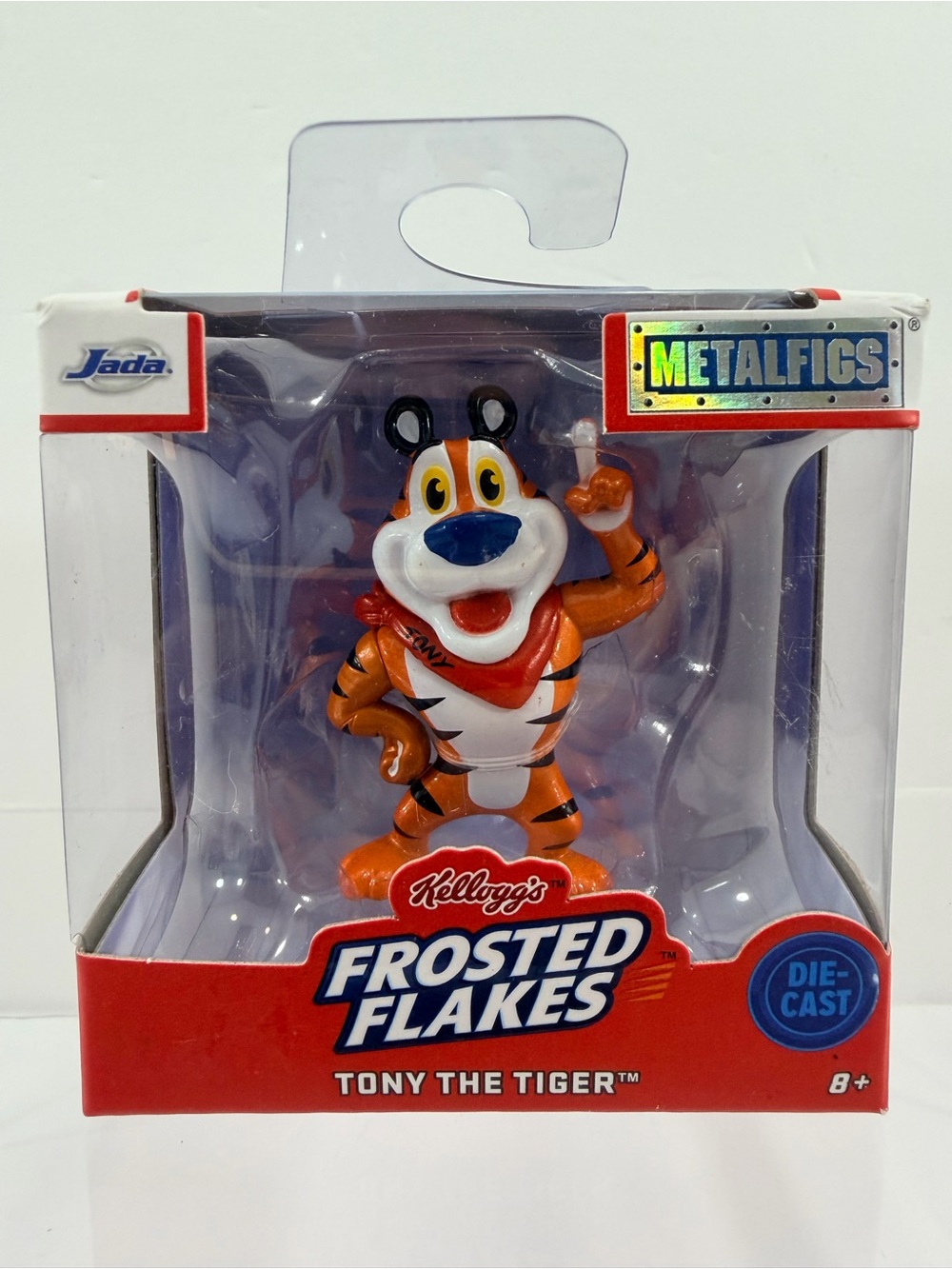 Jada Metalfigs Kellogg's Frosted Flakes Tony The Tiger Die-Cast Metal Figure NIB
